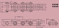 Dimensions<!--C55B/D - Dimensional Drawing-->