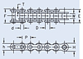 Dimensions<!--O-Ring Chains-->