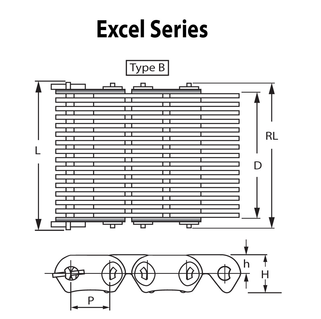 Item Ex12 Excel Series Excel Series Chain On Allied Locke Industries